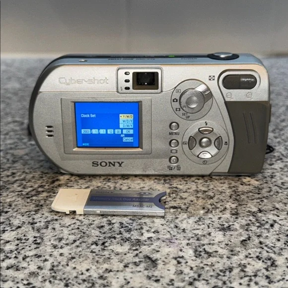 Sony Cyber-shot DSC-P72 3.2MP Digital Camera with 3x Optical Zoom - Picture 2 of 4